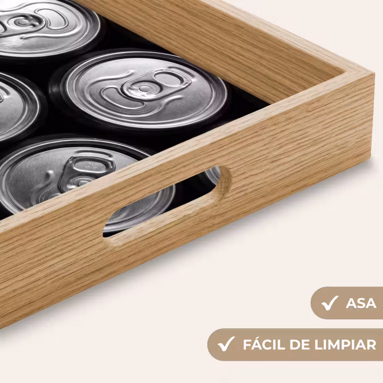 Bandeja - Latas - Aluminio - Estampado - Industrial - Plata — 8