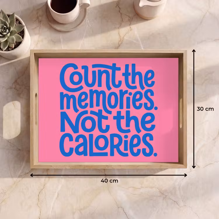 Bandeja - Recuerdos - Rosa - Azul - Cita — 7