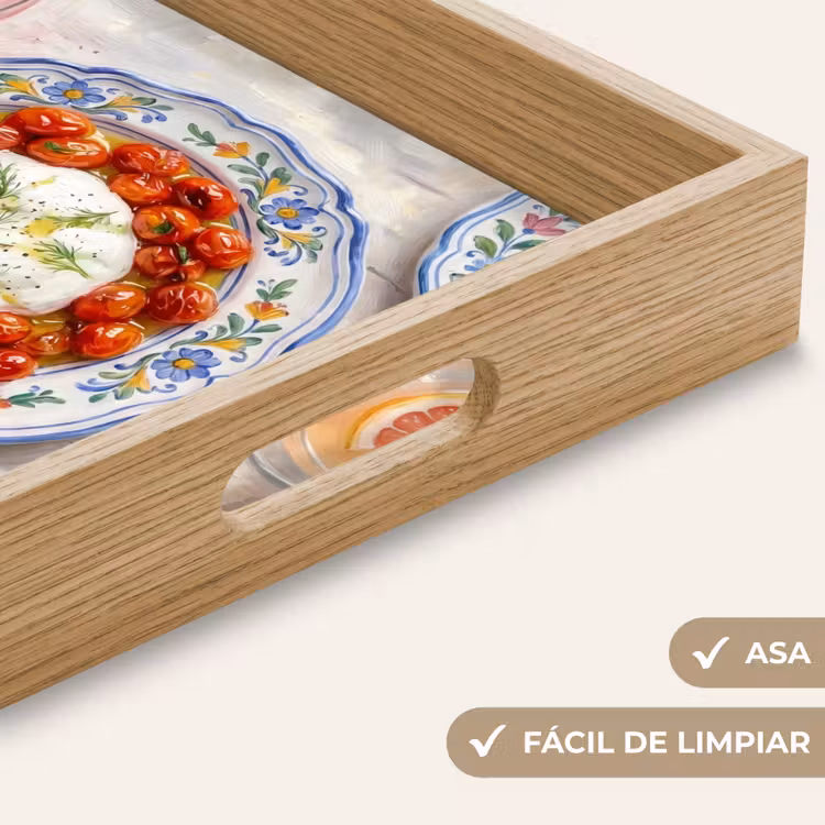 Bandeja - Comida - Mesa - Varios - Moderno — 8