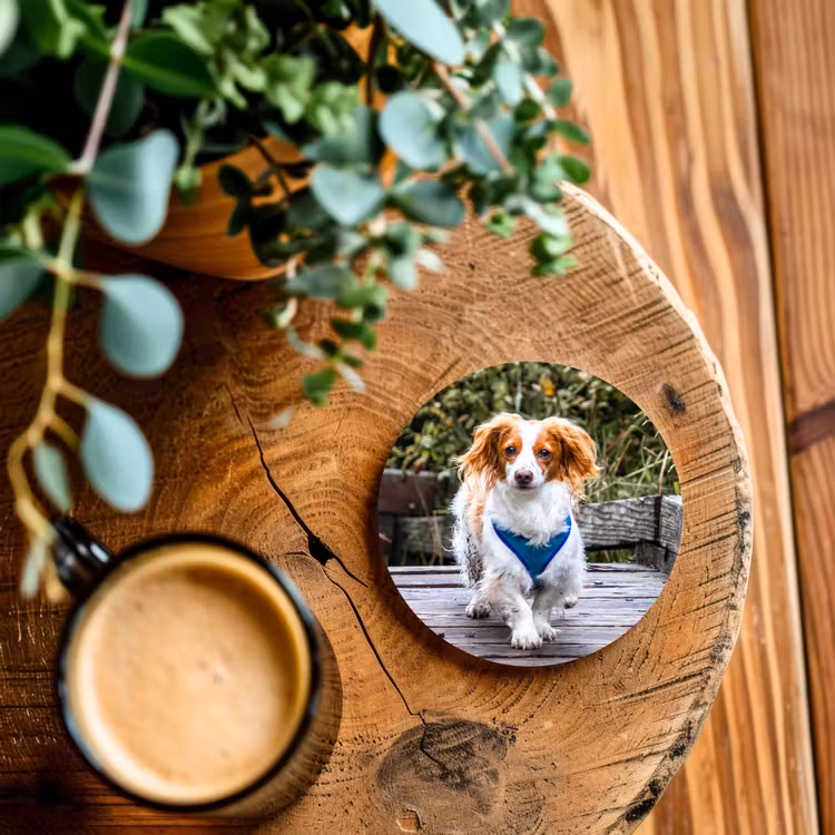 Foto en posavasos — 5