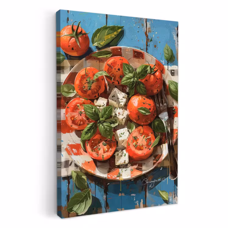 Lienzos decorativos - Caprese sobre lienzo — 1