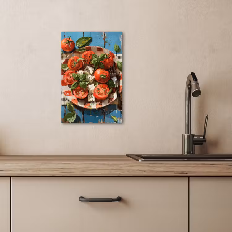 Lienzos decorativos - Caprese sobre lienzo — 2