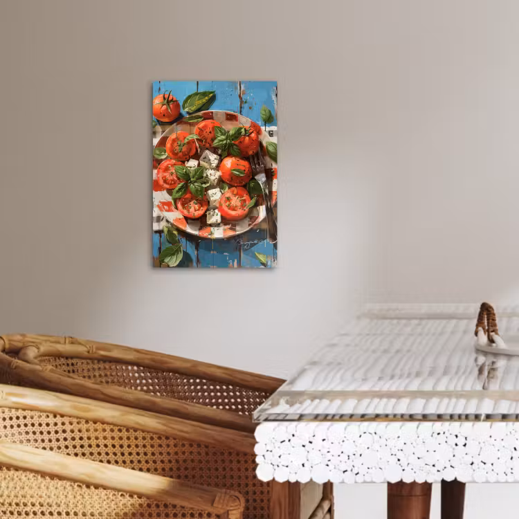Lienzos decorativos - Caprese sobre lienzo — 4