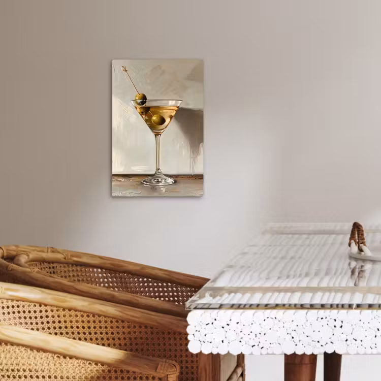 Lienzos decorativos - Momento Martini — 2