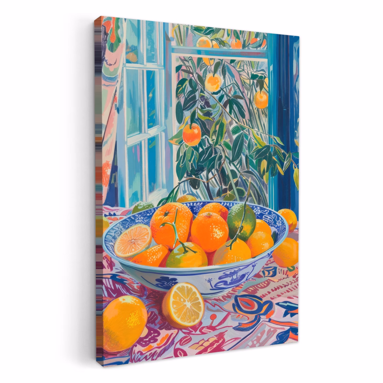 Lienzos decorativos - Cítricos a la luz del sol — 1