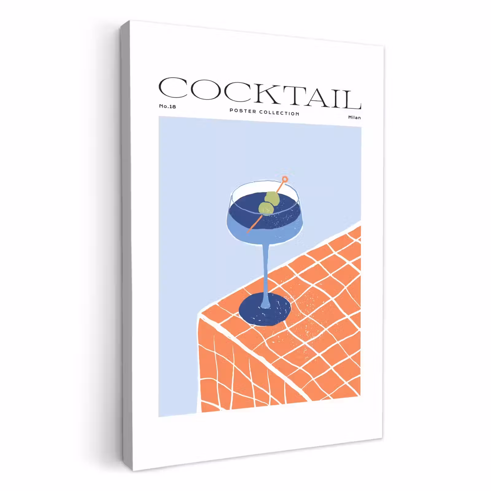 Lienzos decorativos - Mixología minimalista — 1