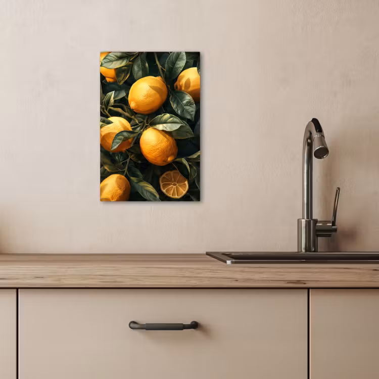 Lienzos decorativos - Luz solar cítrica — 4