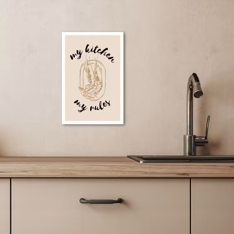 Lienzos decorativos - Mandamientos del camarón — 4