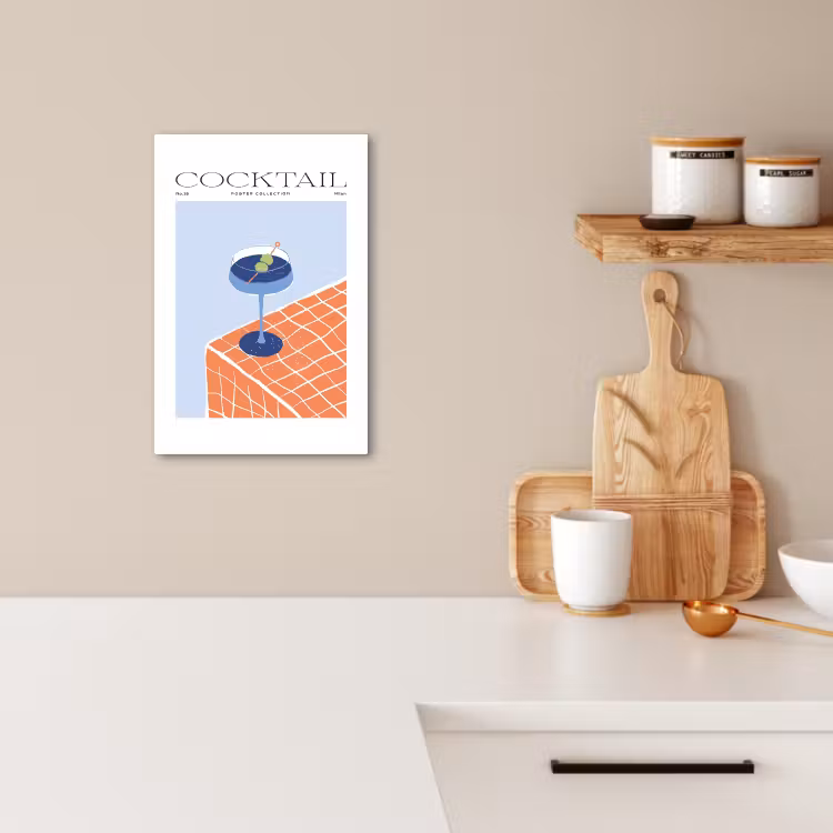Lienzos decorativos - Mixología minimalista — 3