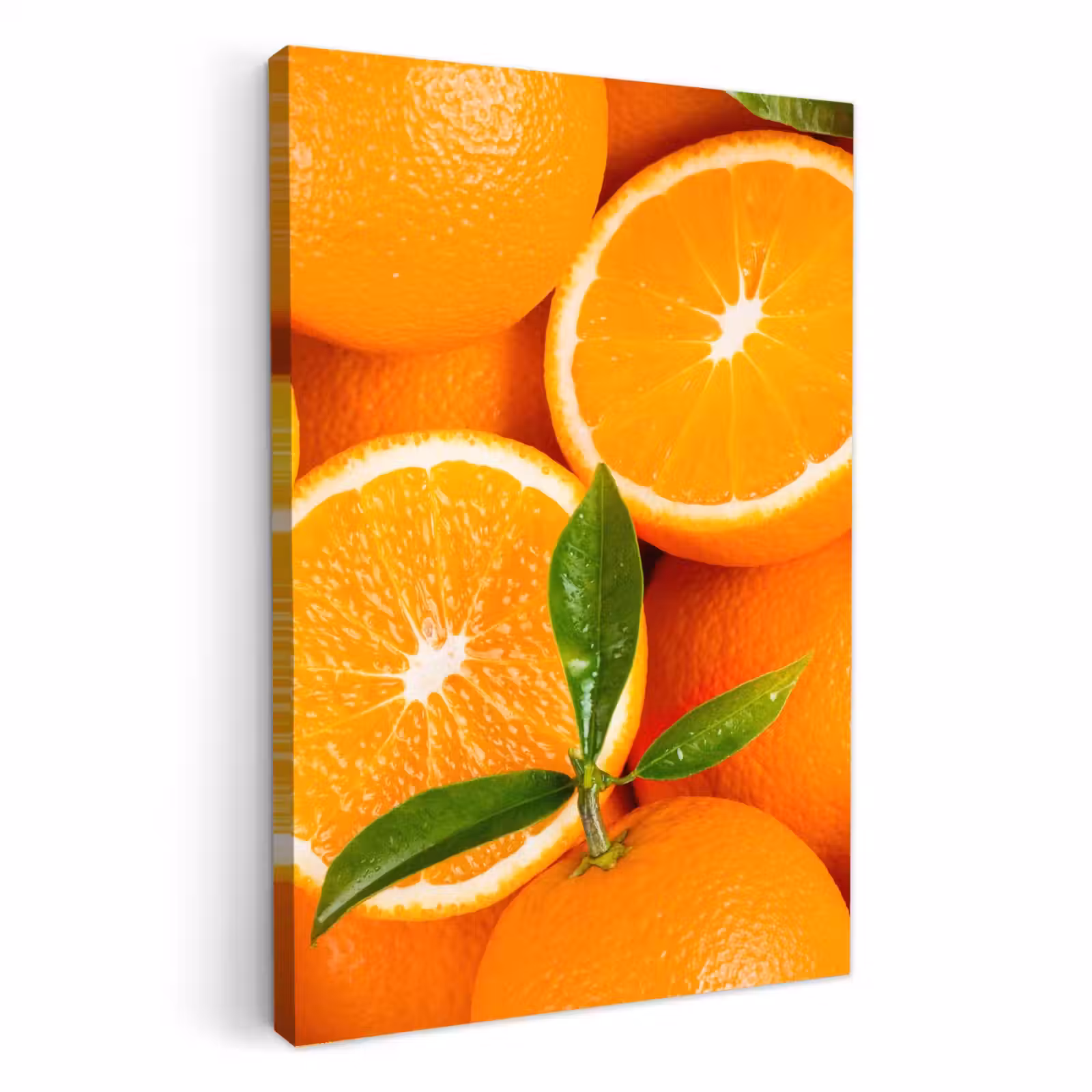 Lienzos decorativos - Rayos de sol naranja — 1
