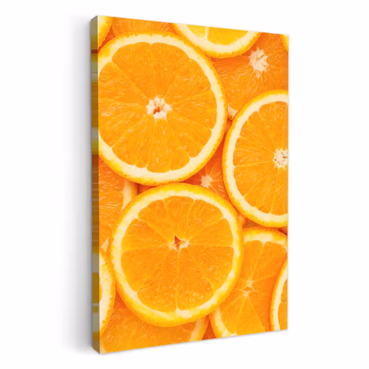 Lienzos decorativos - Sol y rodajas — 1