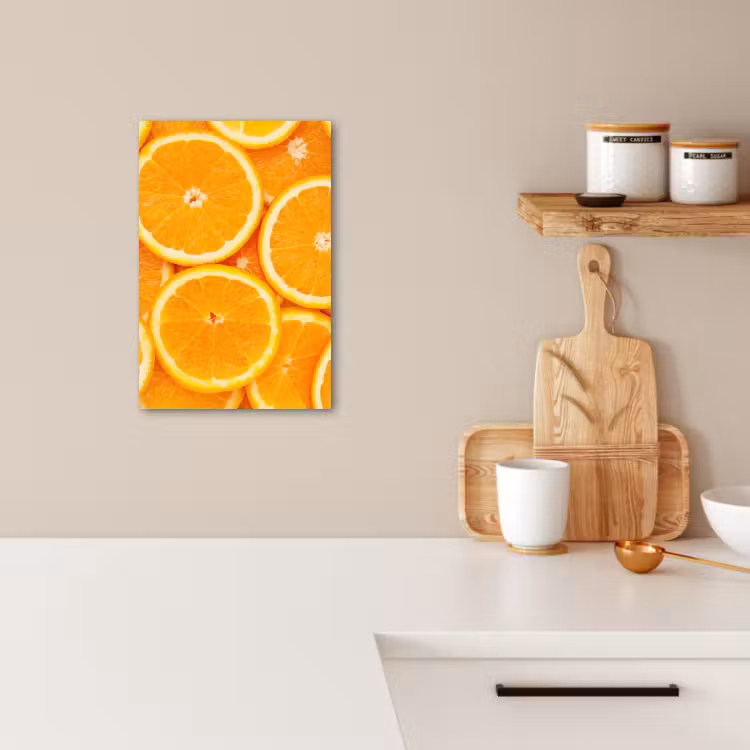 Lienzos decorativos - Sol y rodajas — 3