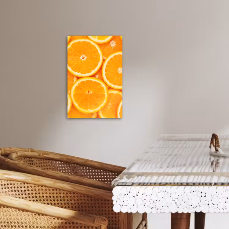 Lienzos decorativos - Sol y rodajas — 4