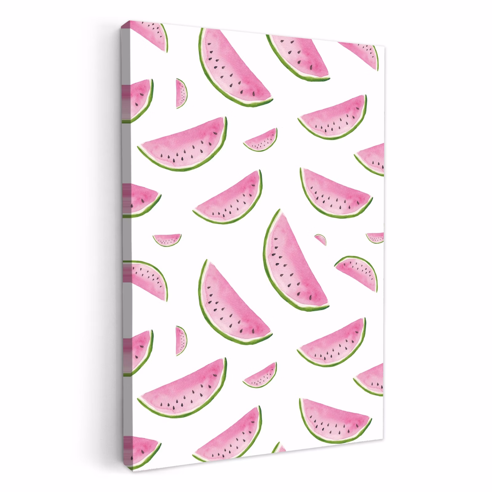 Lienzos decorativos - Rodajas de sandía de verano — 1