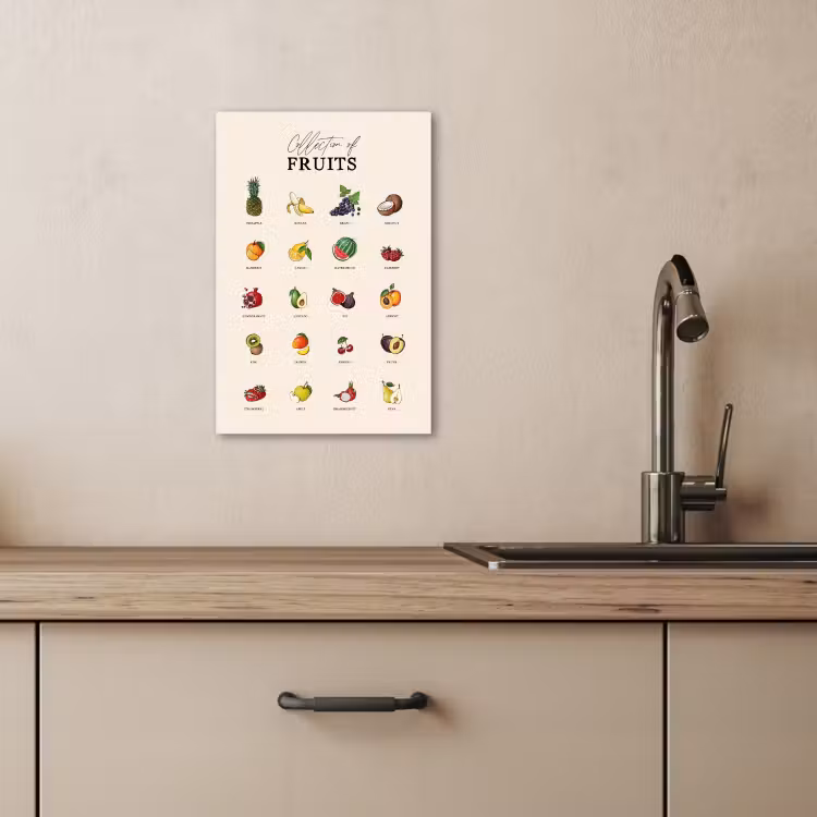 Lienzos decorativos - Frutas - Alimentación - Cocina — 4