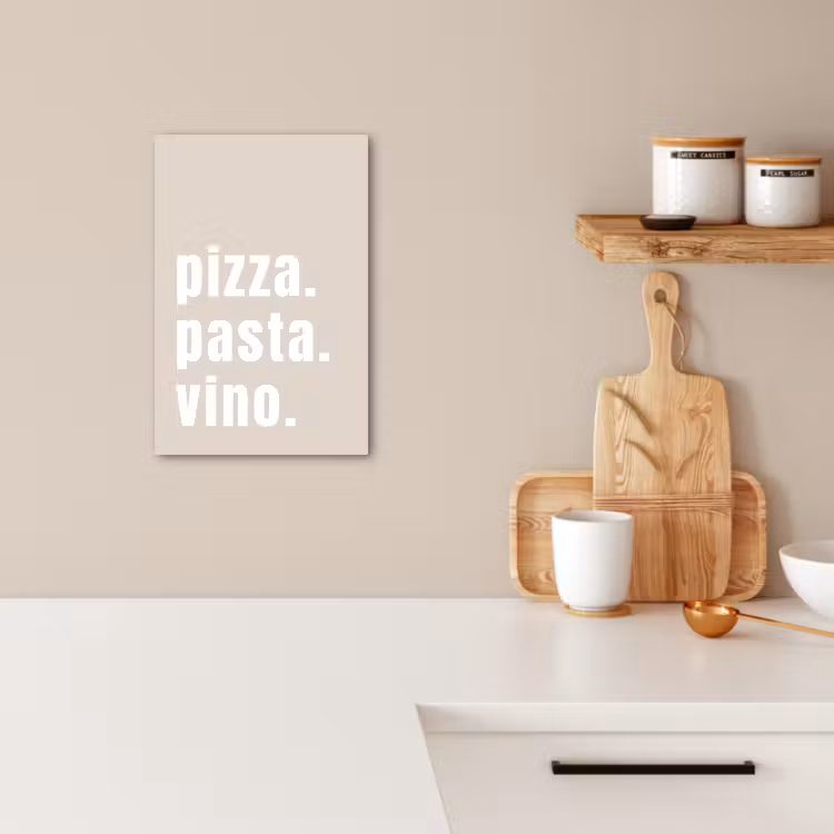 Lienzos decorativos - Tríptico culinario — 2