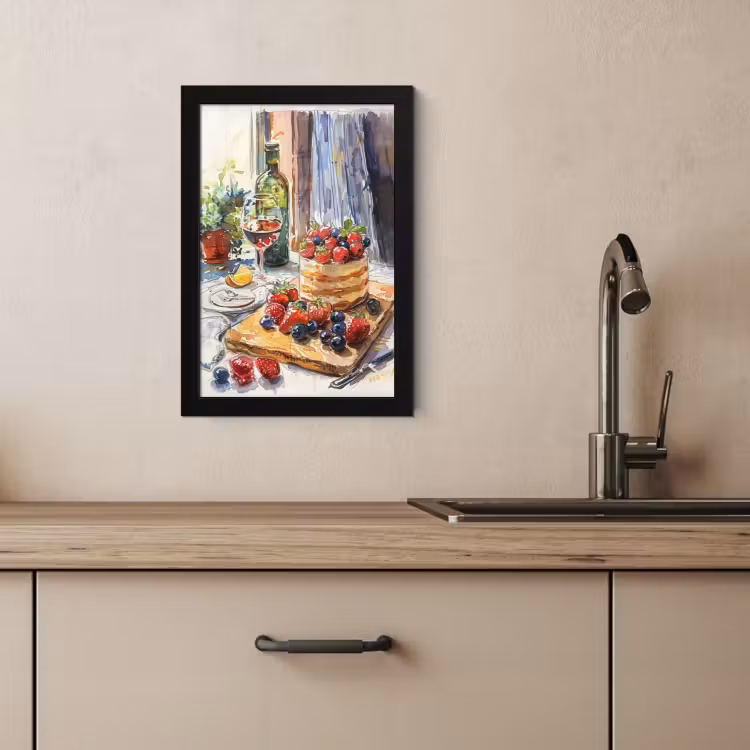 Cuadros enmarcados - Bodegón culinario — 2