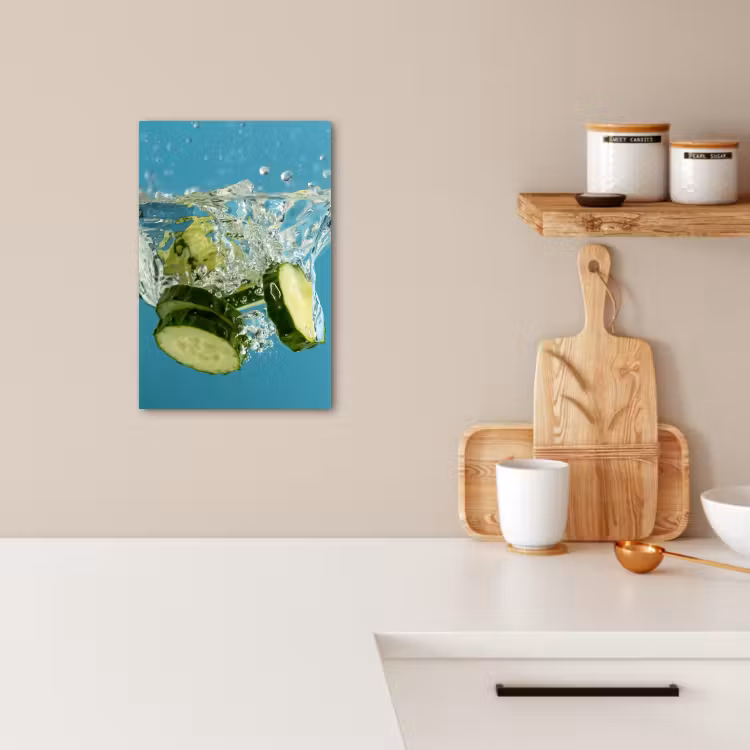 Lienzos decorativos - Inmersión en pepino — 2