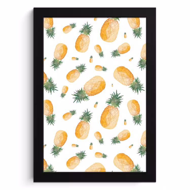 Cuadros enmarcados - Piña Aquarelle — 1