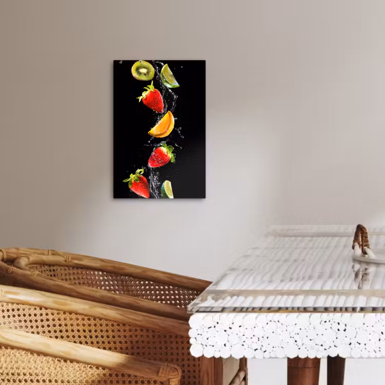 Lienzos decorativos - Danza del agua afrutada — 2