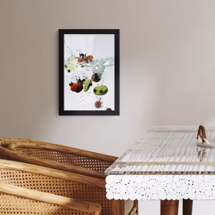 Cuadros enmarcados - Sinfonía de frutas en el agua — 2