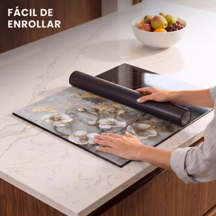 Protector de inducción - Fiori - Bianco - Grigio - Oro - Lusso — 7