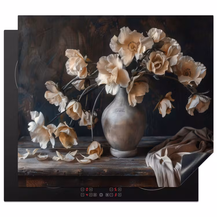 Protezione piano induzione - Fiori - Vaso - Arte - Natura morta — 1