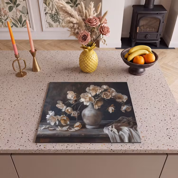 Protezione piano induzione - Fiori - Vaso - Arte - Natura morta — 3