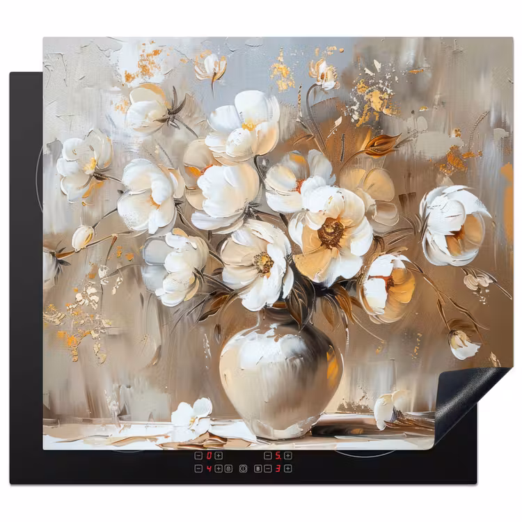 Protector de inducción - Vaso - Fiori - Arte - Oro — 1