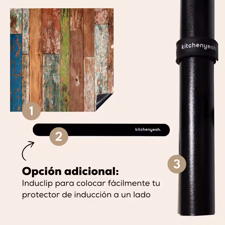 Protector de inducción - Legno colorato dalle intemperie — 8