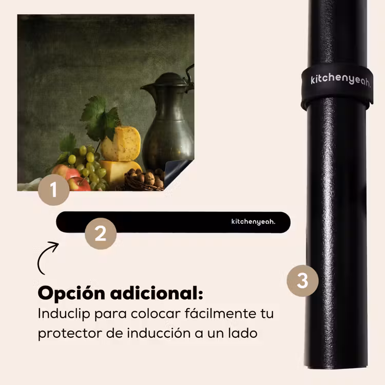 Protector de inducción - Natura morta con formaggio e frutta — 8