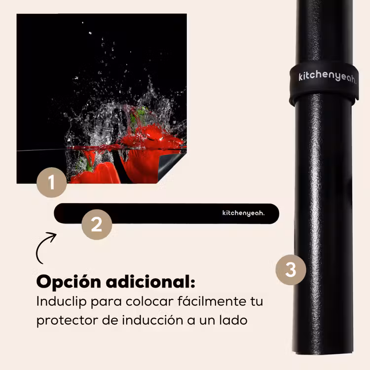 Protector de inducción - Spettacolo di peperoni e acqua — 8