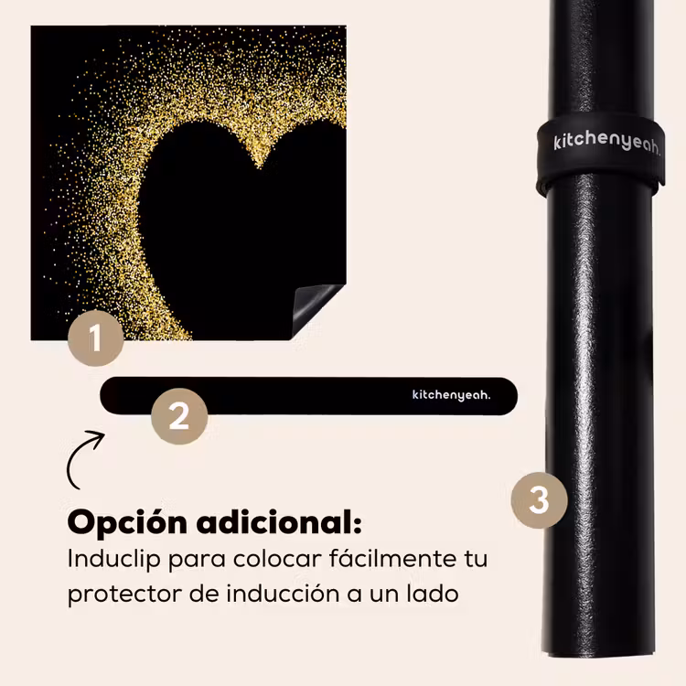 Protector de inducción - Cuore di polvere d'oro — 8