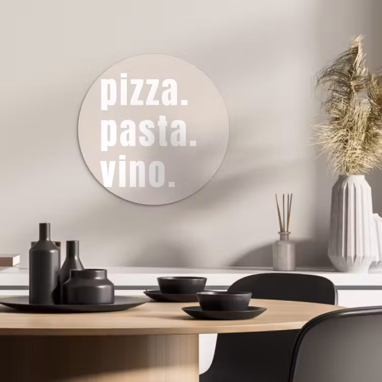 Cuadro redondo - Tríptico culinario — 2