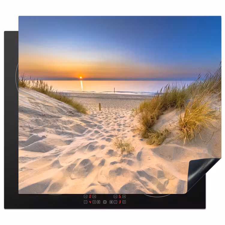 Protector de inducción - Un'alba morbida su un paesaggio di dune — 1