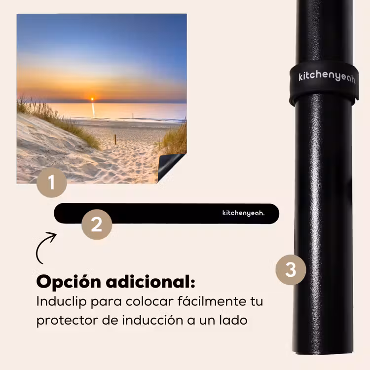 Protector de inducción - Un'alba morbida su un paesaggio di dune — 8