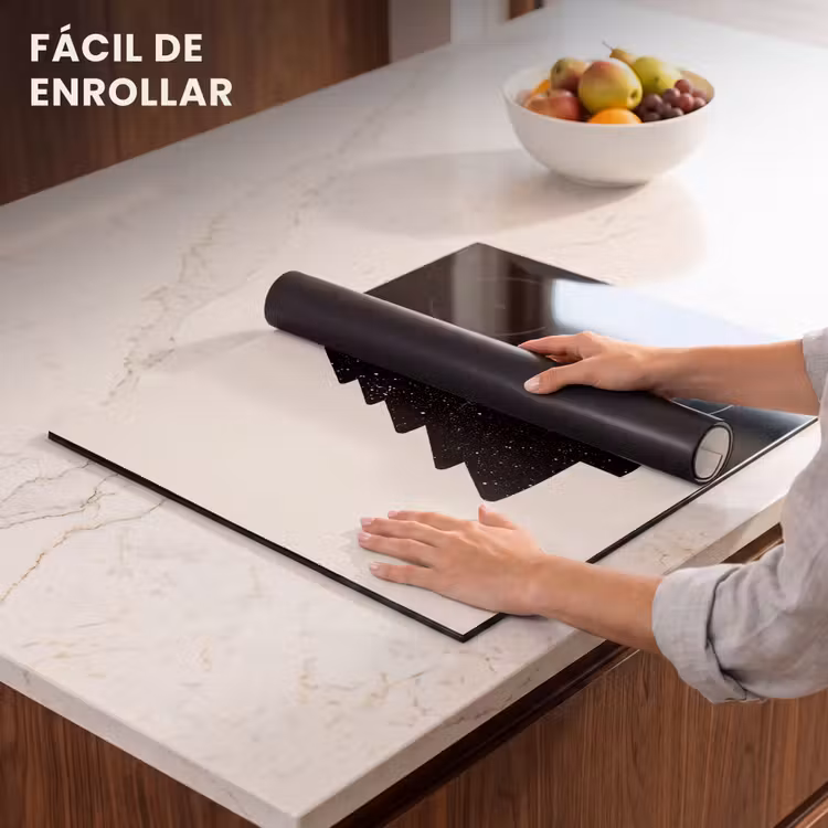 Protector de inducción - Albero di Natale - Nero - Vacanze - Beige — 7