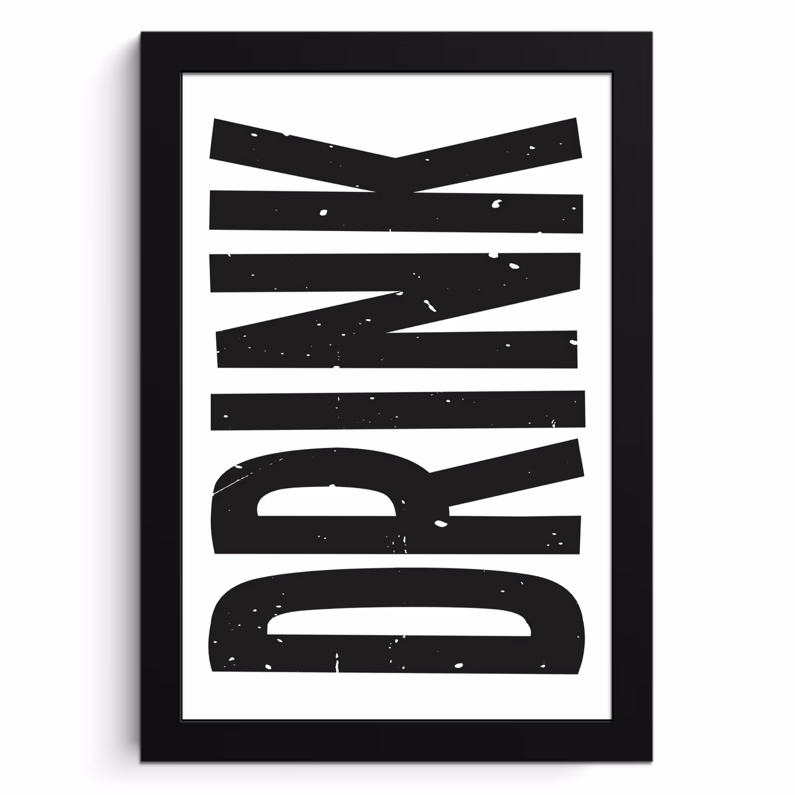Cuadros enmarcados - Bebida - Negro - Blanco - Decoración — 1