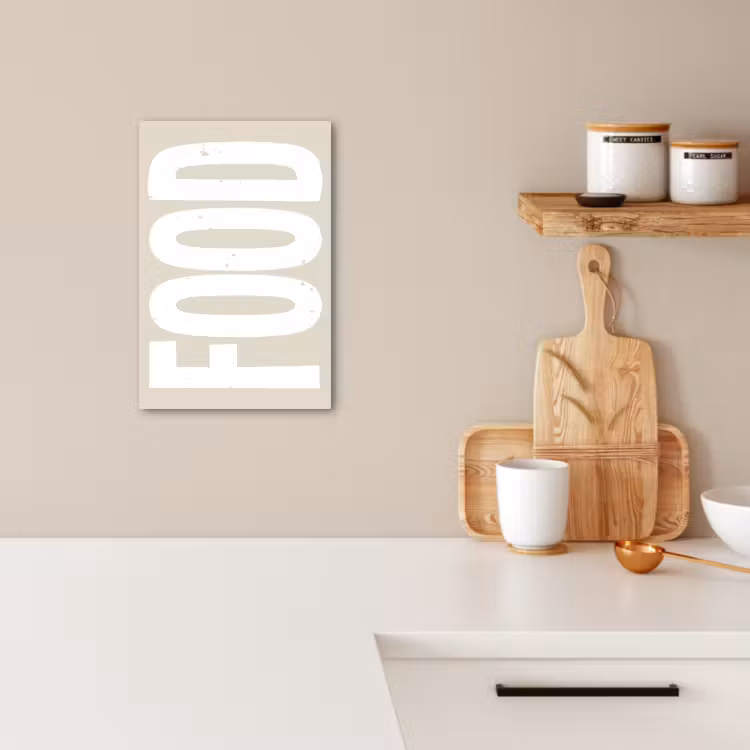 Lienzos decorativos - Alimentación - Comida - Decoración - Japandi — 2