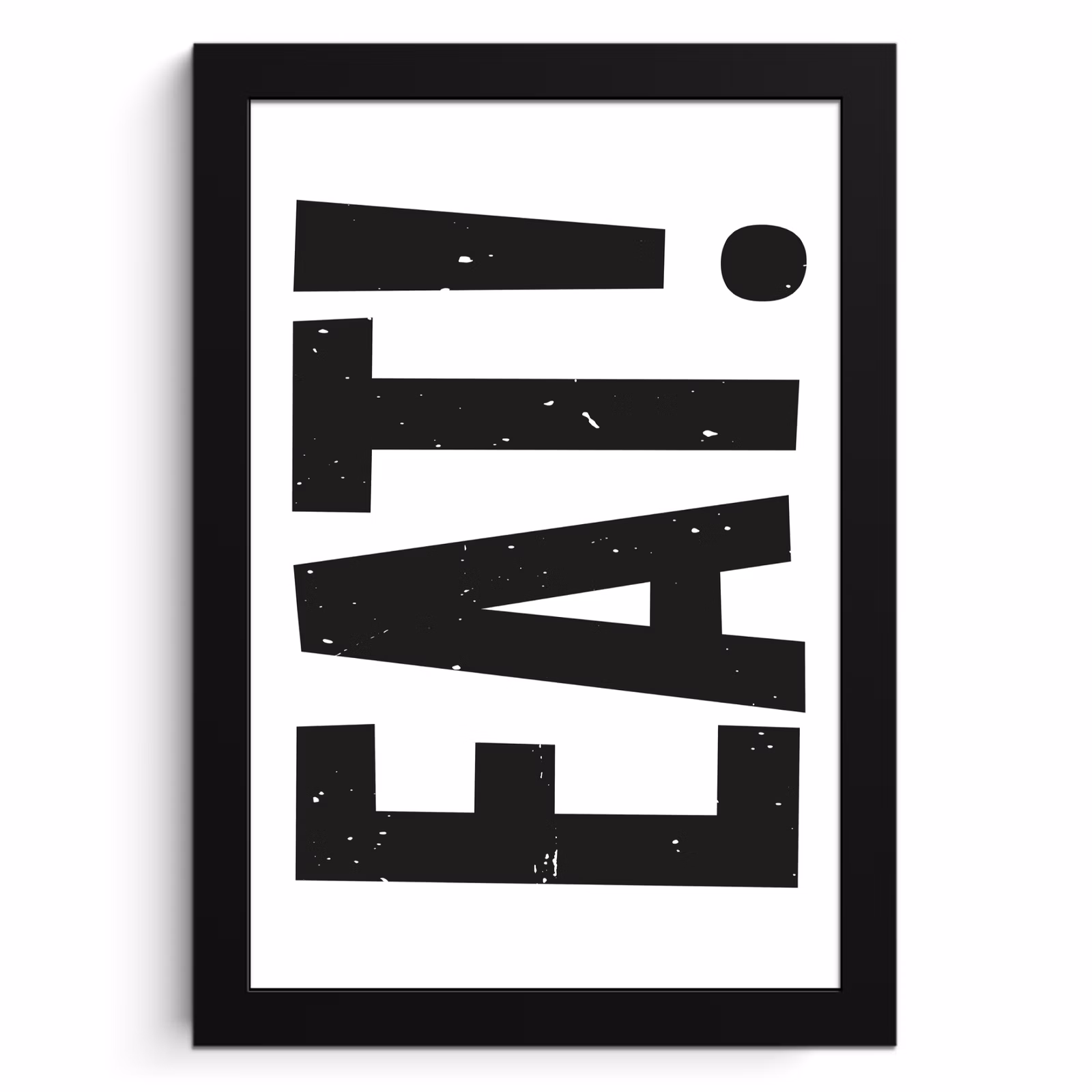 Cuadros enmarcados - Decoración - Alimentación - Negro - Blanco — 1