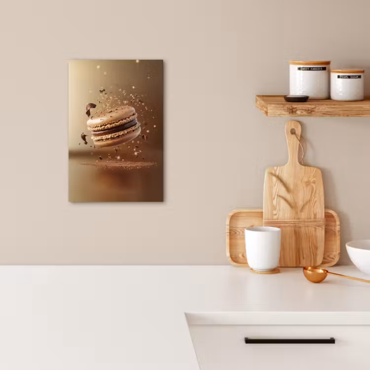 Lienzos decorativos - Chocolate - Macarrones - Alimentos - Dulces — 4