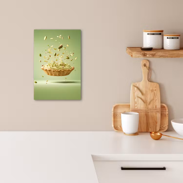 Lienzos decorativos - Pistacho - Pastel - Frutos de cáscara - Alimentos — 2