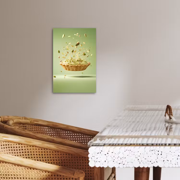 Lienzos decorativos - Pistacho - Pastel - Frutos de cáscara - Alimentos — 4