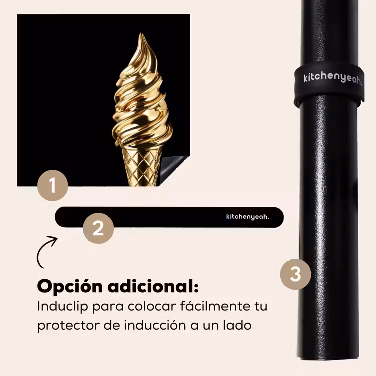 Protector de inducción - Gelato - Oro - Nero - Cibo — 8