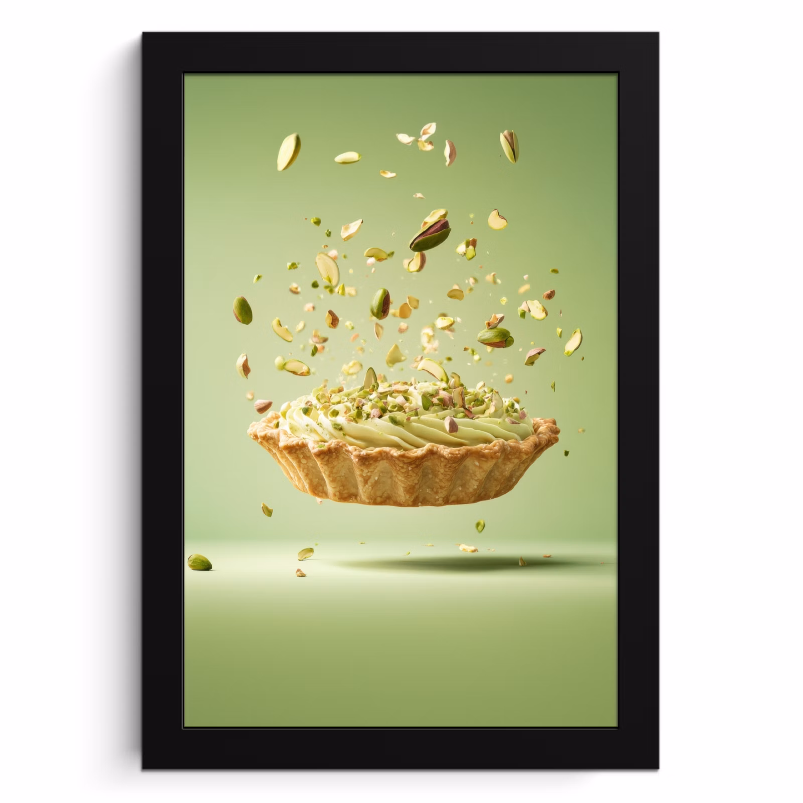 Cuadros enmarcados - Pistacho - Pastel - Frutos de cáscara - Alimentos — 1