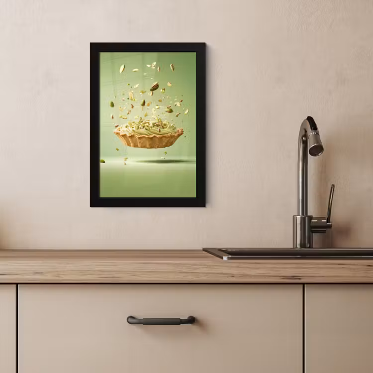 Cuadros enmarcados - Pistacho - Pastel - Frutos de cáscara - Alimentos — 3