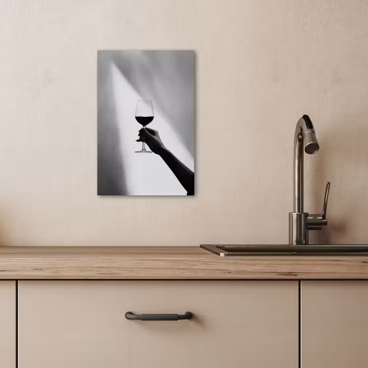 Lienzos decorativos - Ligero - Vino - Tinto - Copa — 4