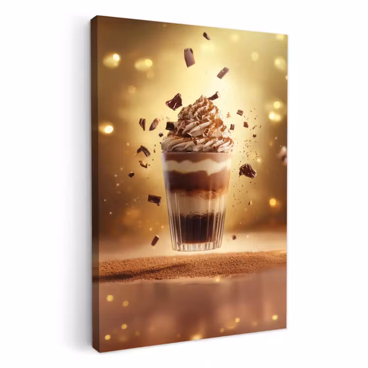 Lienzos decorativos - Postre - Chocolate - Dulce - Comida — 2