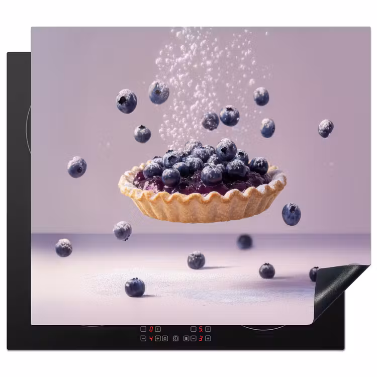 Protector de inducción - Cibo - Torta - Frutti di bosco - Blu — 1