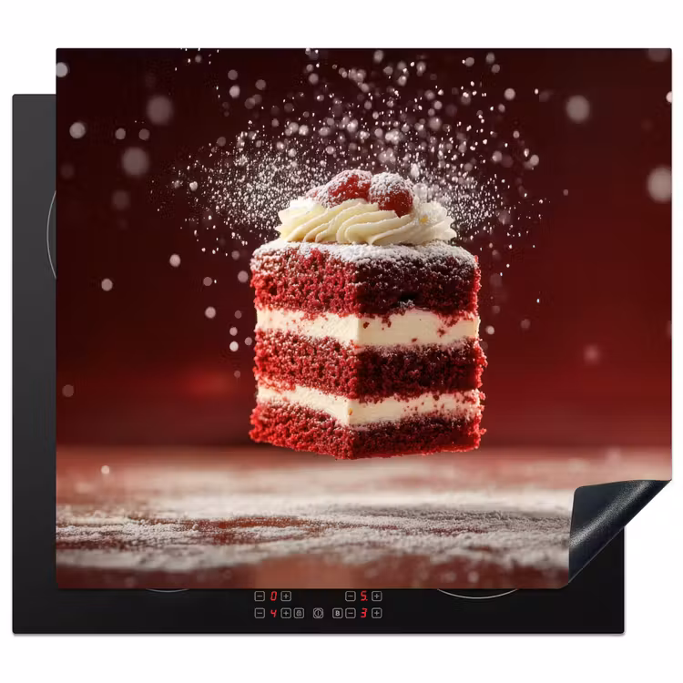 Protector de inducción - Red - Velvet - Cake - Food — 1